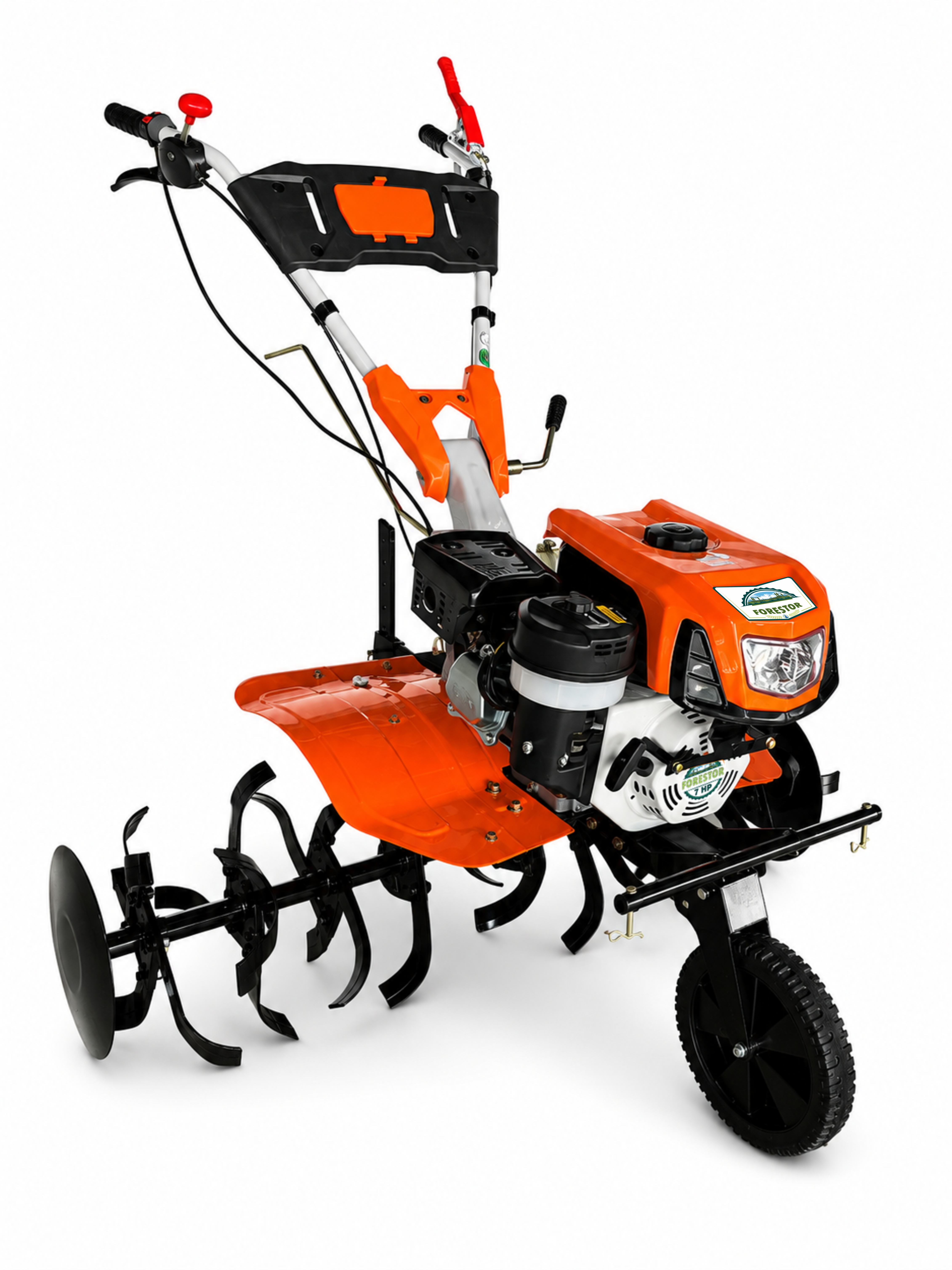 FORESTOR 3+1 Benzinli Çapa Makinesi Kaputlu